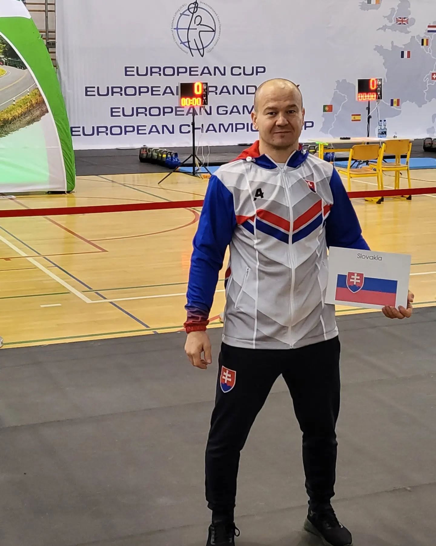 Jozef Masaryk, zakladateľ ACTIVE GYM Levice, na Európskom pohári